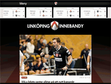 Tablet Screenshot of linkopinginnebandy.se